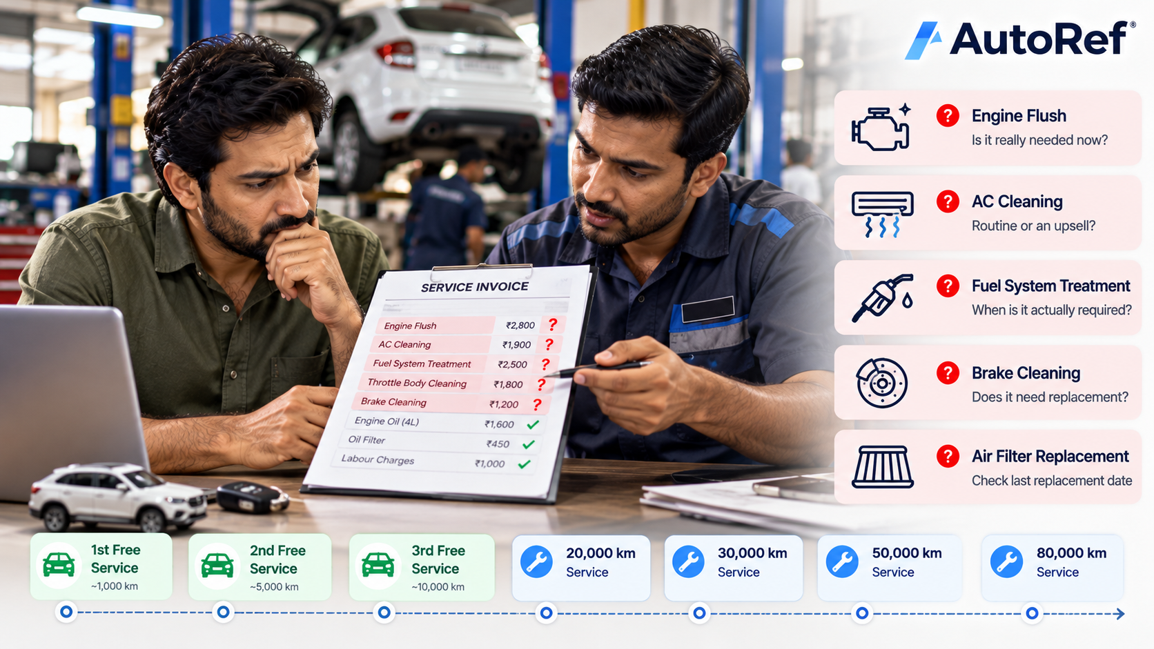 Common Car Service Upsells: What Should You Question?