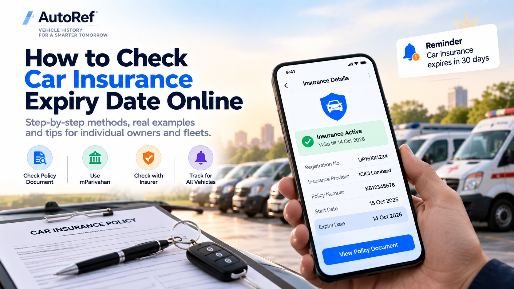 How to Check Car Insurance Expiry Date Online