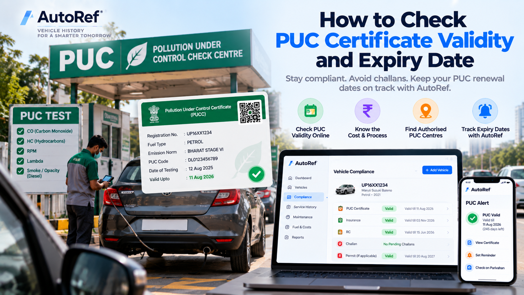 How to Check PUC Certificate Validity and Expiry Date
