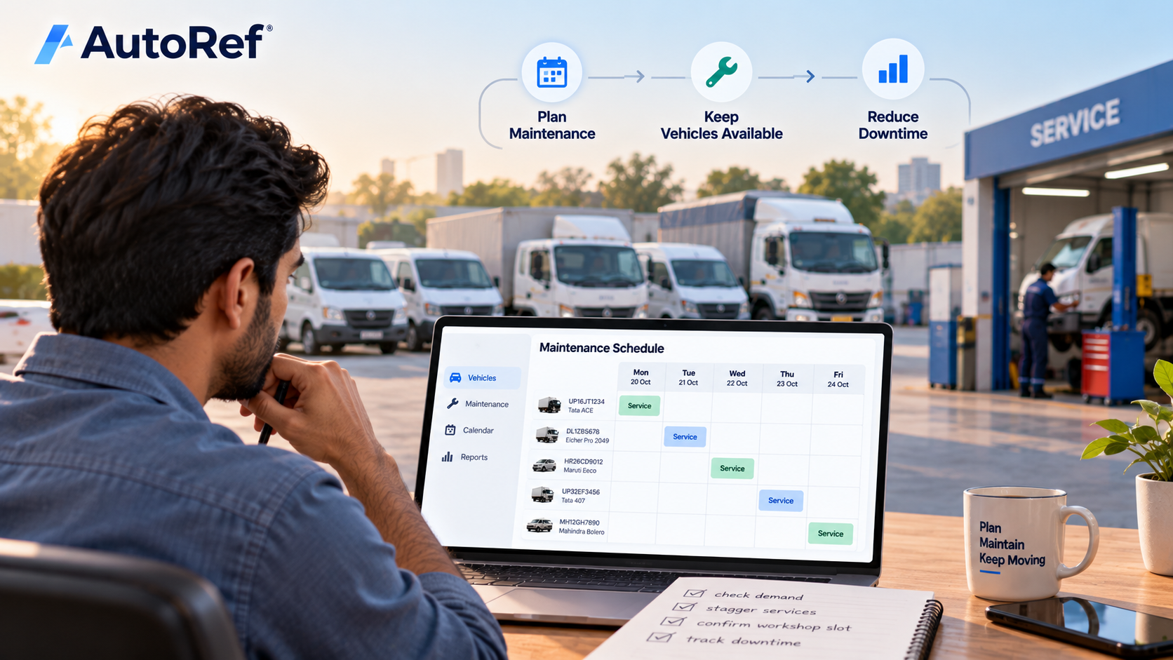 How to Schedule Fleet Vehicle Maintenance Without Disrupting Operations