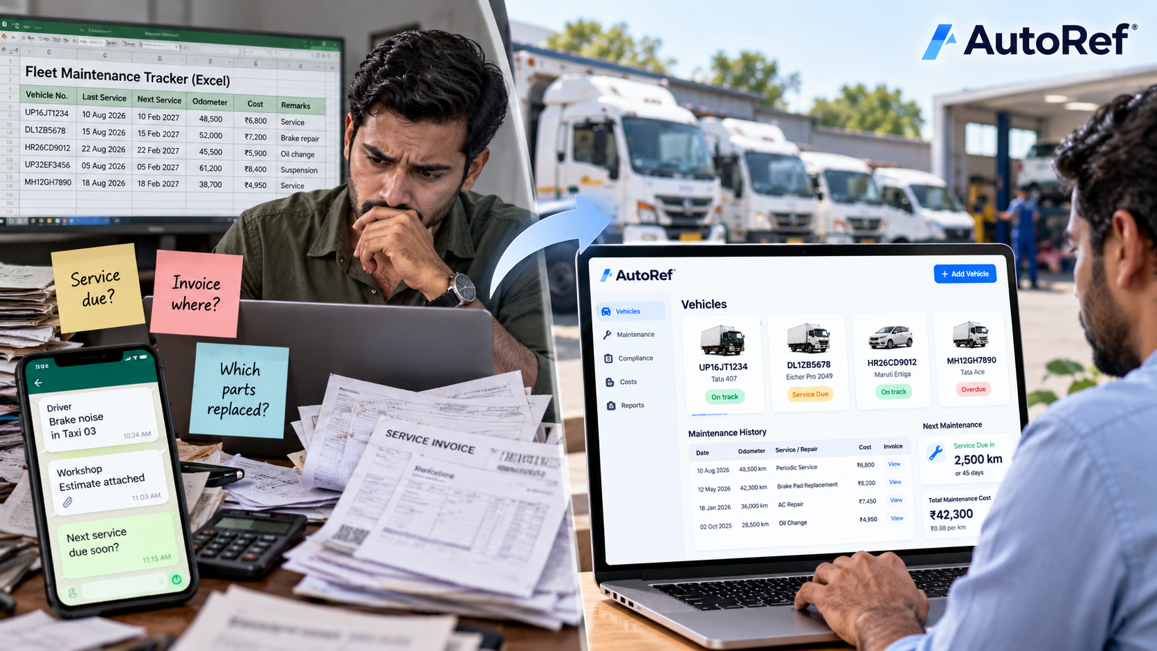 How to Track Fleet Vehicle Maintenance Without Spreadsheets