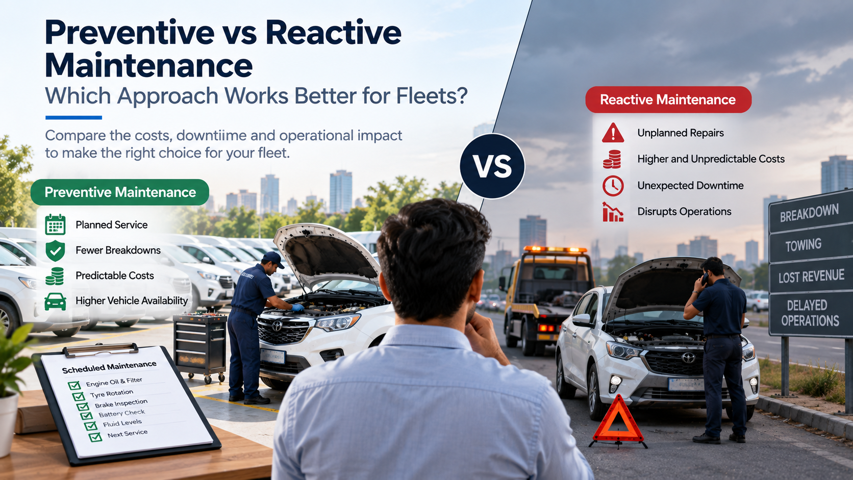 Preventive vs Reactive Maintenance: Which Approach Works Better for Fleets?